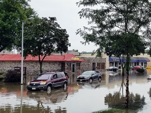 small businesses hit by flooding