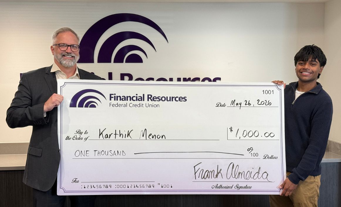 Karthik Menon 2026 Scholarship Winner