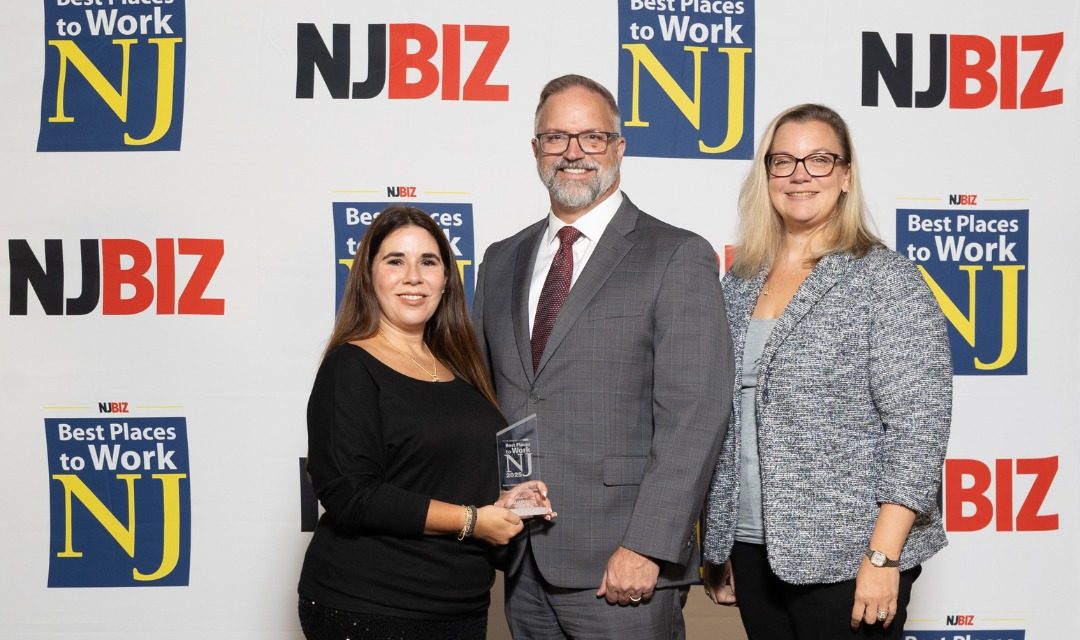 FRFCU Employees Receiving Best Place to Work NJ Award
