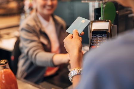 using a credit card
