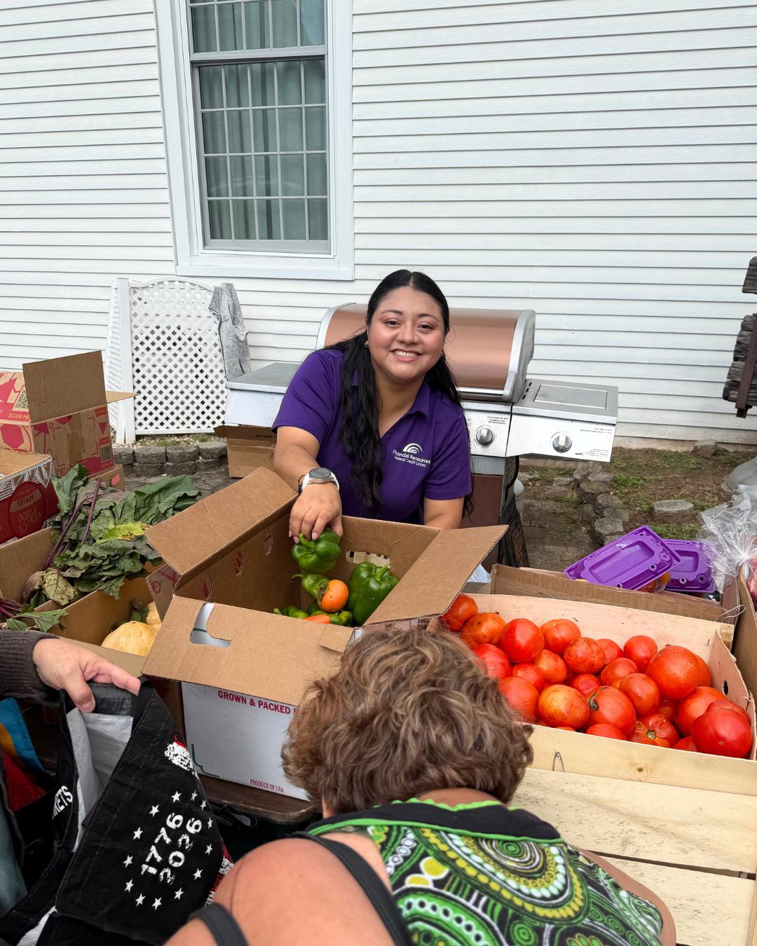 frfcu volunteer volunteering with BWC